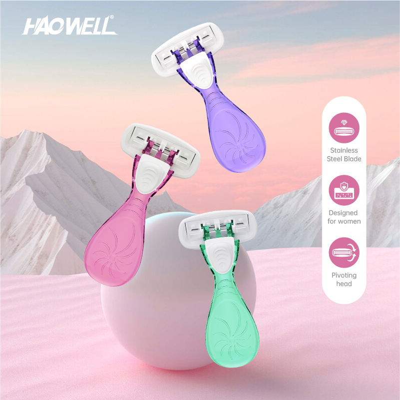Mini Razor For Lady Travel Razor 3 Blade For Amazon Ebay Sale