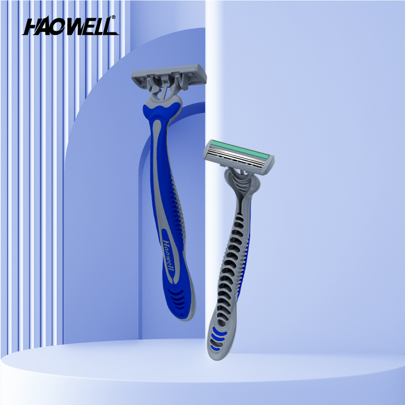 Classical Design Economic Changeable Razor Triple Blade