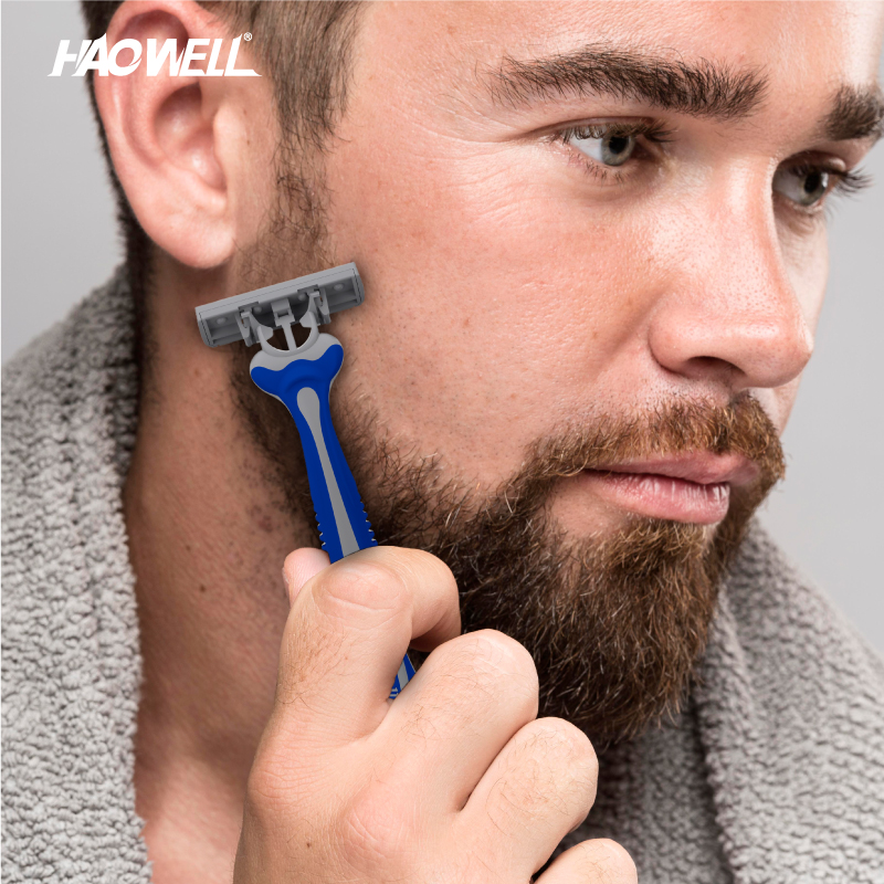 Classical Design Economic Changeable Razor Triple Blade