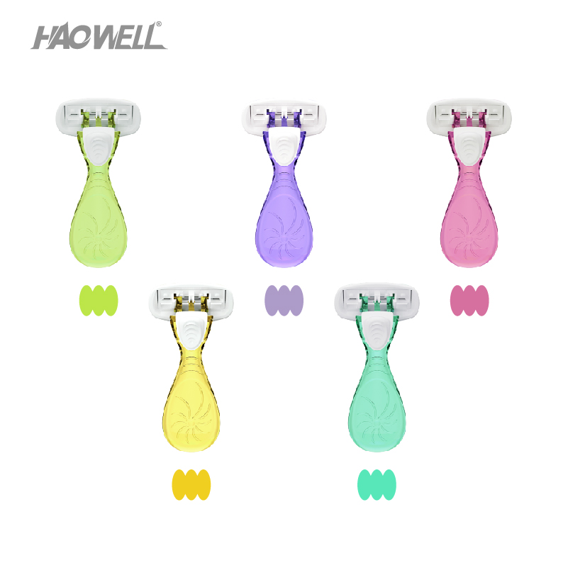 Mini Razor For Lady Travel Razor 3 Blade For Amazon Ebay Sale