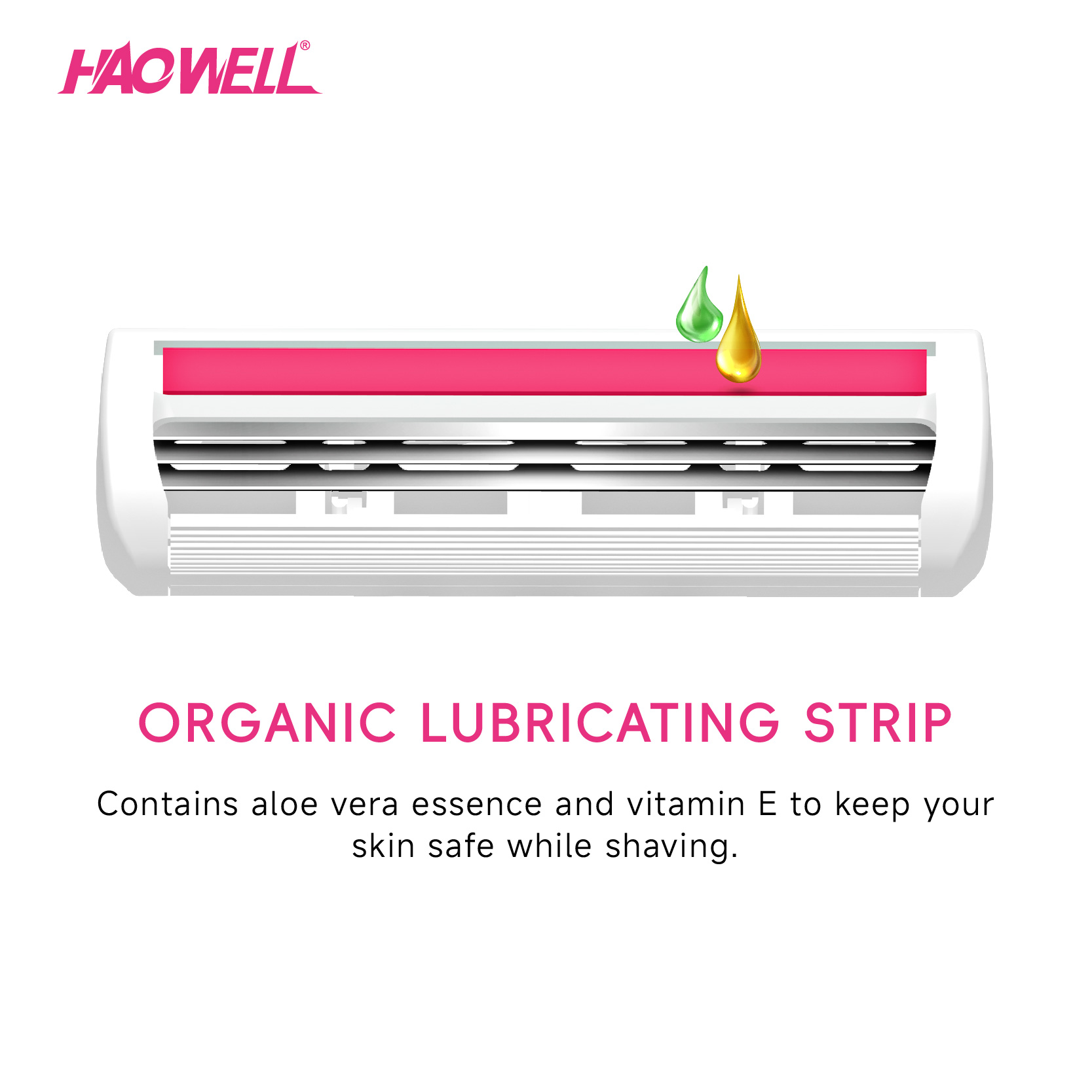 Woman Triple Blade System Razor Cartridge
