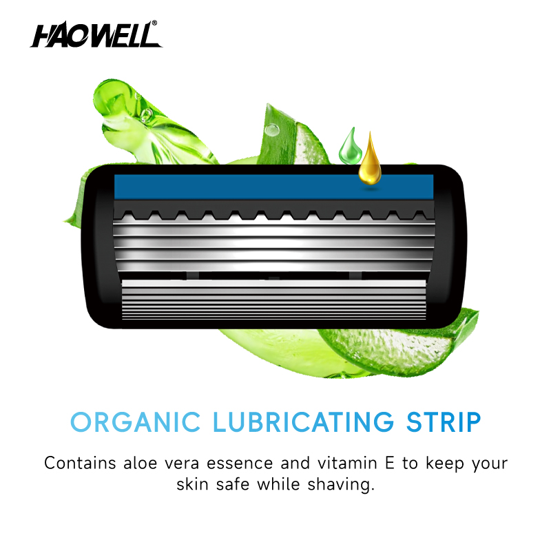 High Value System Shaving Razor For Men Use Rubber Handle Fast Delivery Color Box 3 Triple Blade Razor