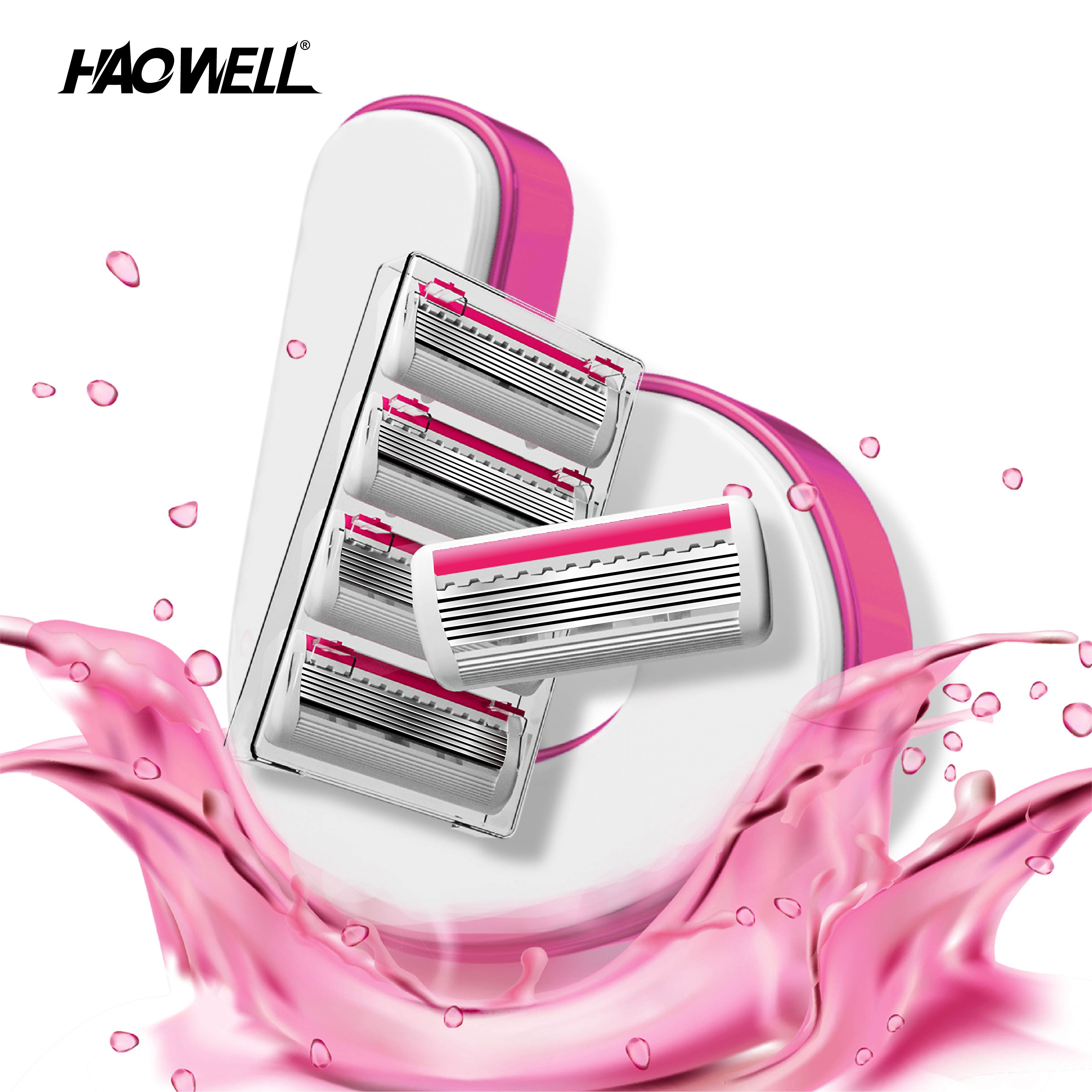 Women Six Blade System Razor Cartrige
