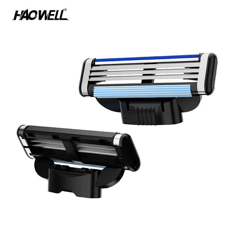Haowell Men's Razor Mach3 Value Pack Razor Blade Refills