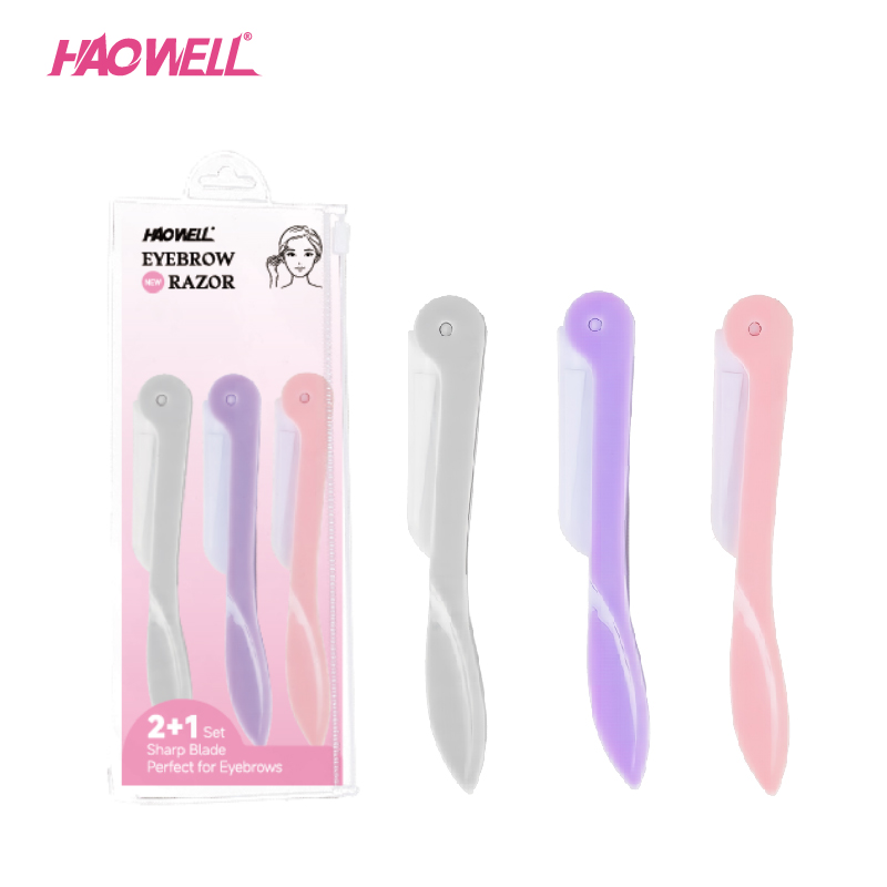 Dermaplaning Razors Tool for Women Face,3 PCS Eyebrow Razor