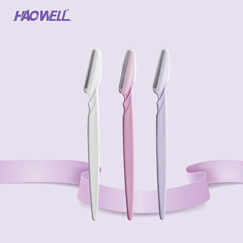 Dermaplaning Razors Tool for Women Face,3 PCS Eyebrow Razor_HW-ER-05-1