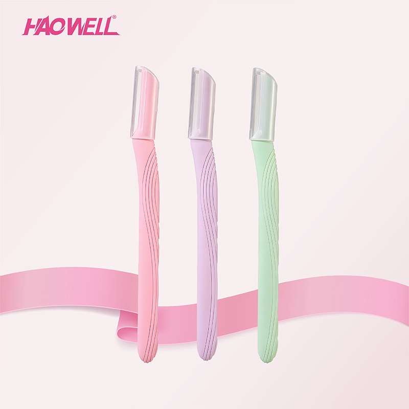Dermaplaning Razors Tool for Women Face,3 PCS Eyebrow Razor_HW-ER-11