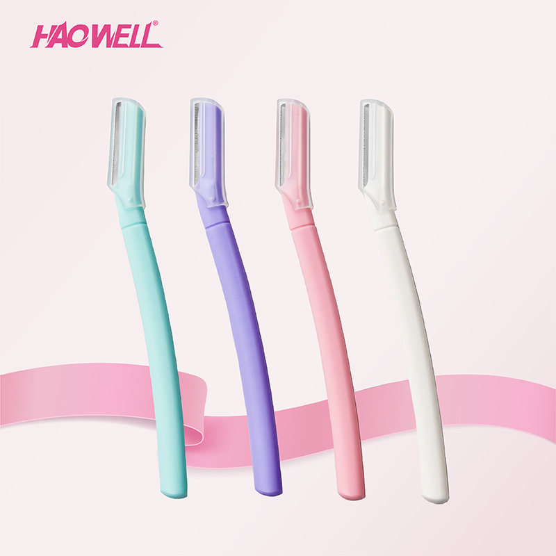 Dermaplaning Razors Tool for Women Face,3 PCS Eyebrow Razor_HW-ER-02