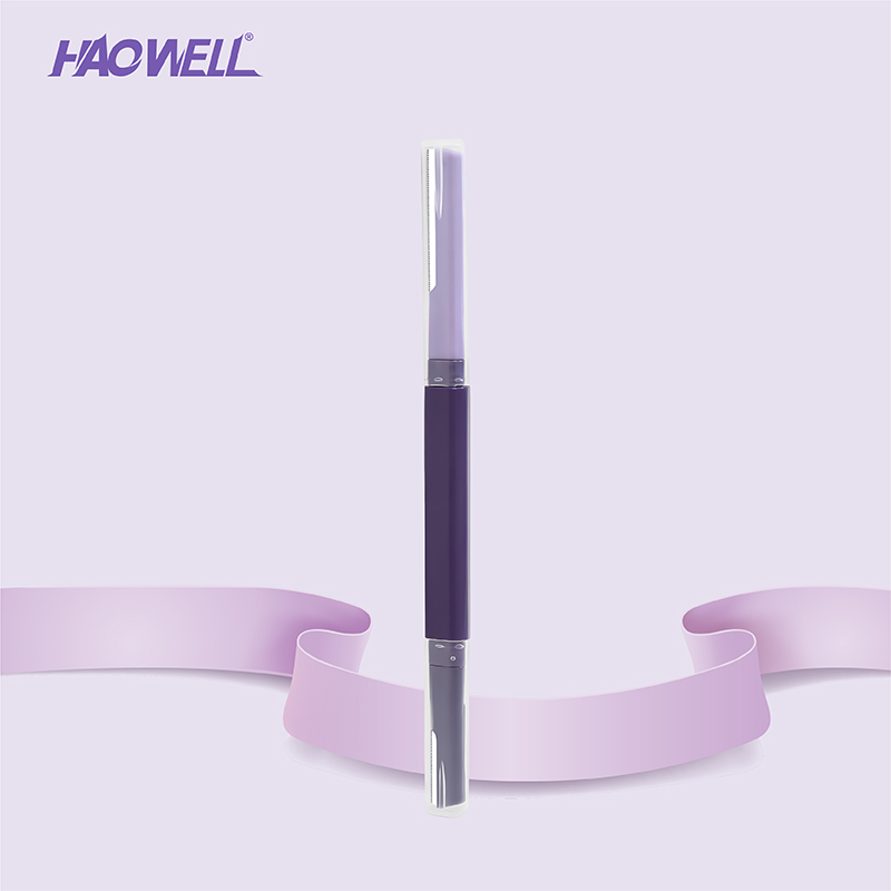 Dermaplaning Razors Tool for Women Face,2 PCS Eyebrow Razor_HW-ER-09