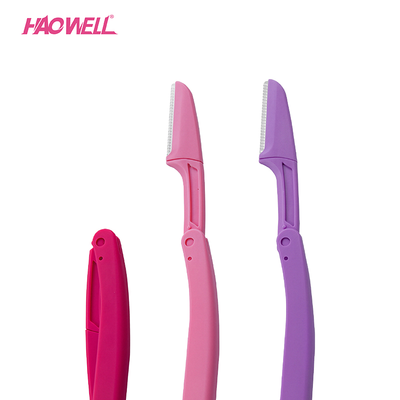 Dermaplaning Razors Tool for Women Face,3 PCS Eyebrow Razor_HW-ER-08