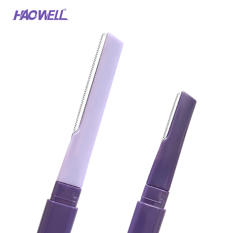 Dermaplaning Razors Tool for Women Face,2 PCS Eyebrow Razor_HW-ER-09