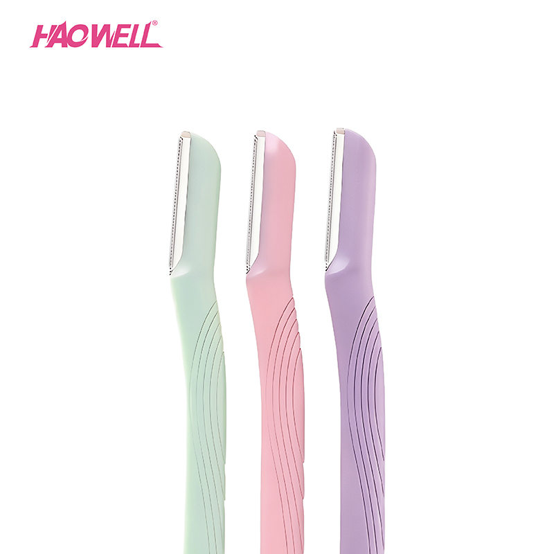 Dermaplaning Razors Tool for Women Face,3 PCS Eyebrow Razor_HW-ER-11