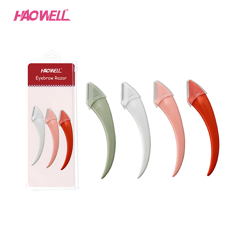 Dermaplaning Razors Tool for Women Face,3 PCS Eyebrow Razor_HW-ER-06