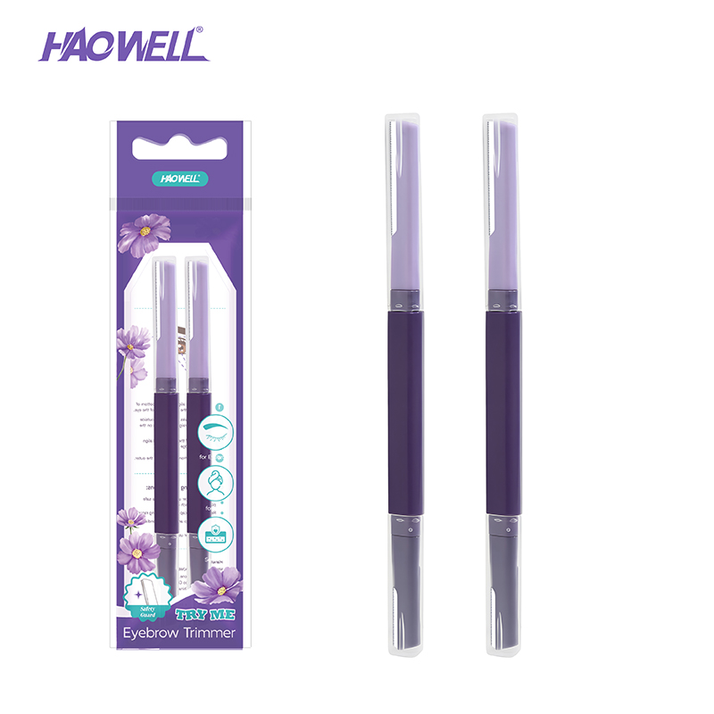Dermaplaning Razors Tool for Women Face,2 PCS Eyebrow Razor_HW-ER-09