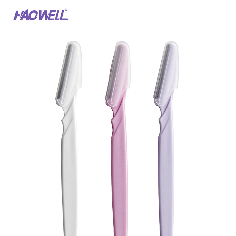 Dermaplaning Razors Tool for Women Face,3 PCS Eyebrow Razor_HW-ER-05-1